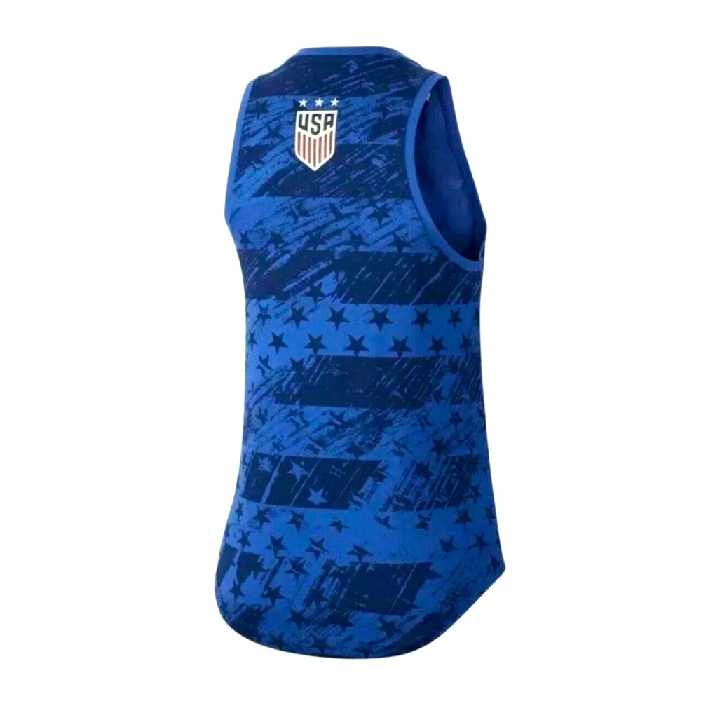Nike USA USWNT Preseason WOMEN'S Tank Top - Blue Star, Size XL